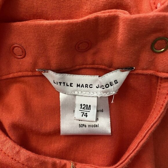 Little Marc Jacobs Tee Shirt Mouse Balloons Hearts Short Sleeves Size 12 month - Picture 6 of 7